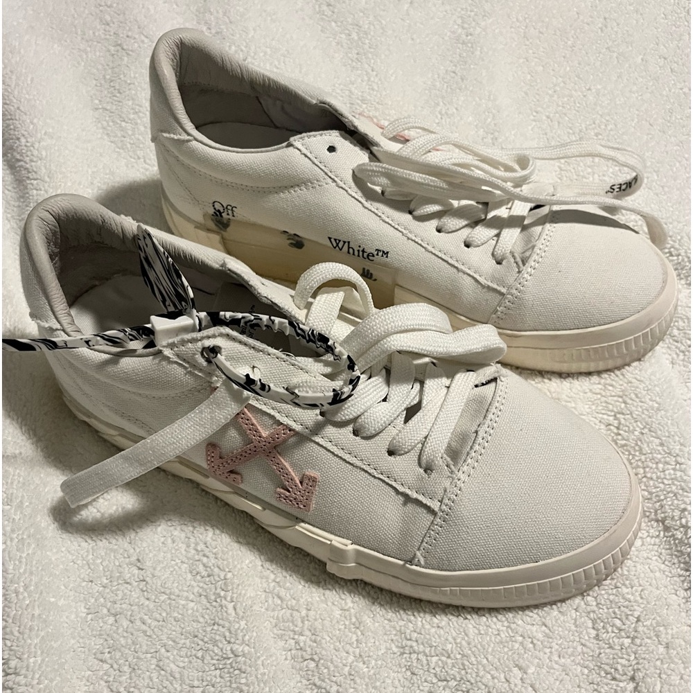 Off white sneakers - worn once!
